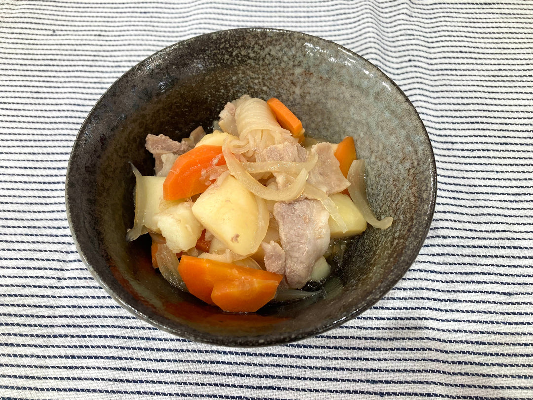 【肉じゃが】ガスコンロのグリルで作る｜リンナイ〈デリシア〉ザ・ココット