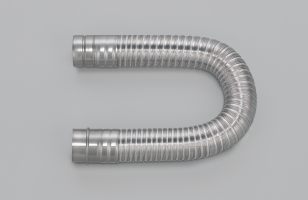 パイプフード付/リンナイ|乾太くん屋外排湿部材 ダンパー付排 パイプフード付/リンナイ|乾太くん屋外排湿部材 ダンパー付排